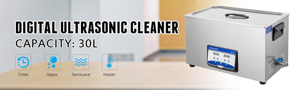 Ultrasonipuhdistin 15L