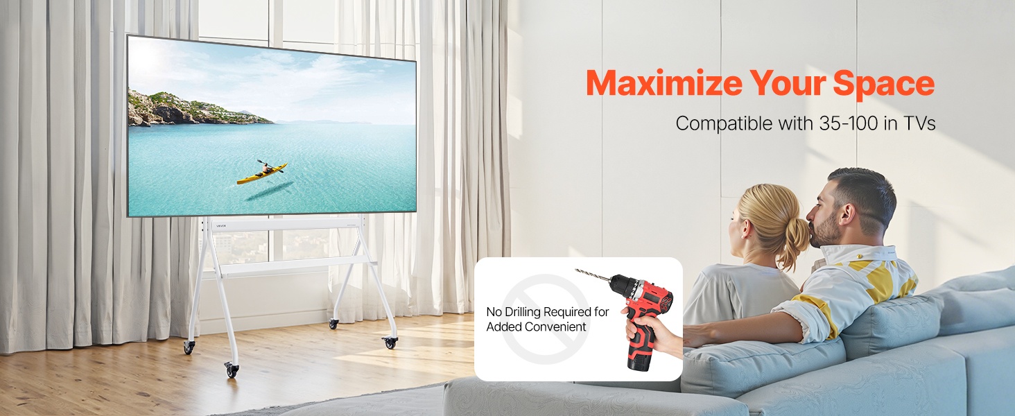 Liikuteltava TV-teline, yleiskuva