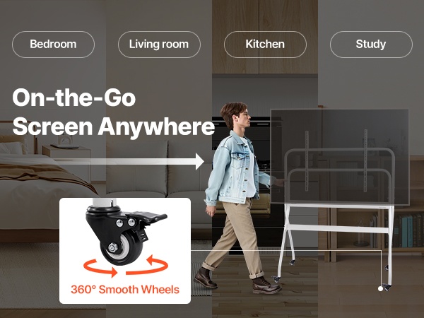 TV-telineen vakaa jalusta