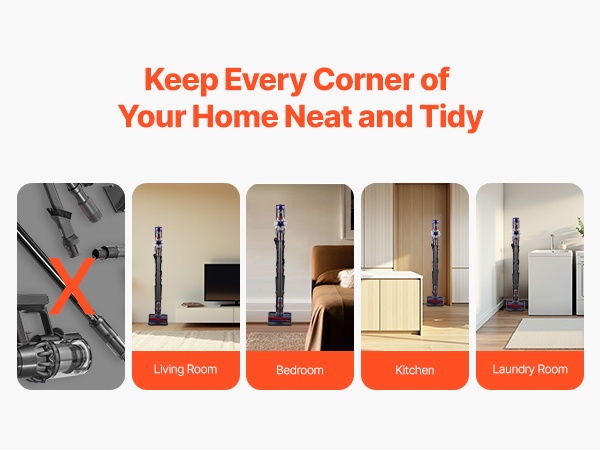 Teline eri huoneissa, mobiilinäkymä