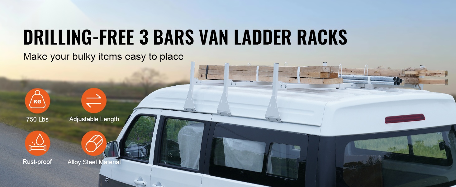 Pakettiauton kattoteline, yleiskuva