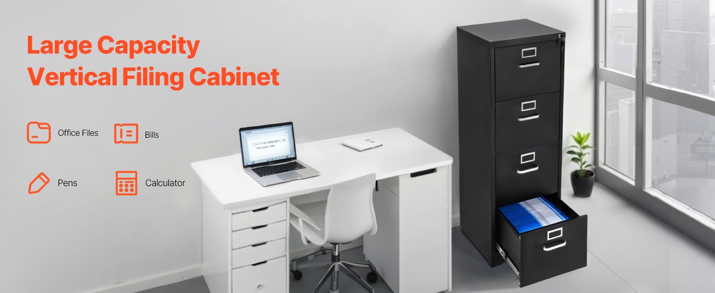 Pystykaappi asiakirjoille edestä