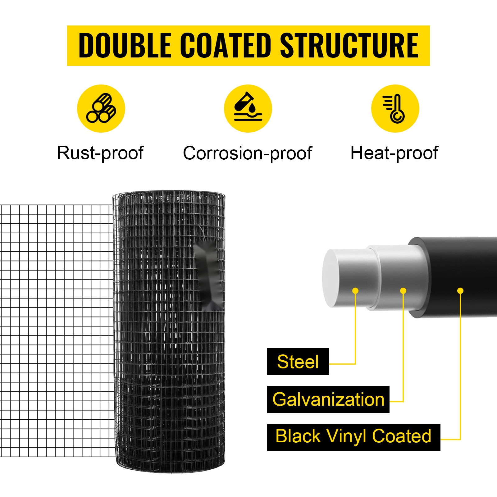 Vinyylipinnoitettu rakenne