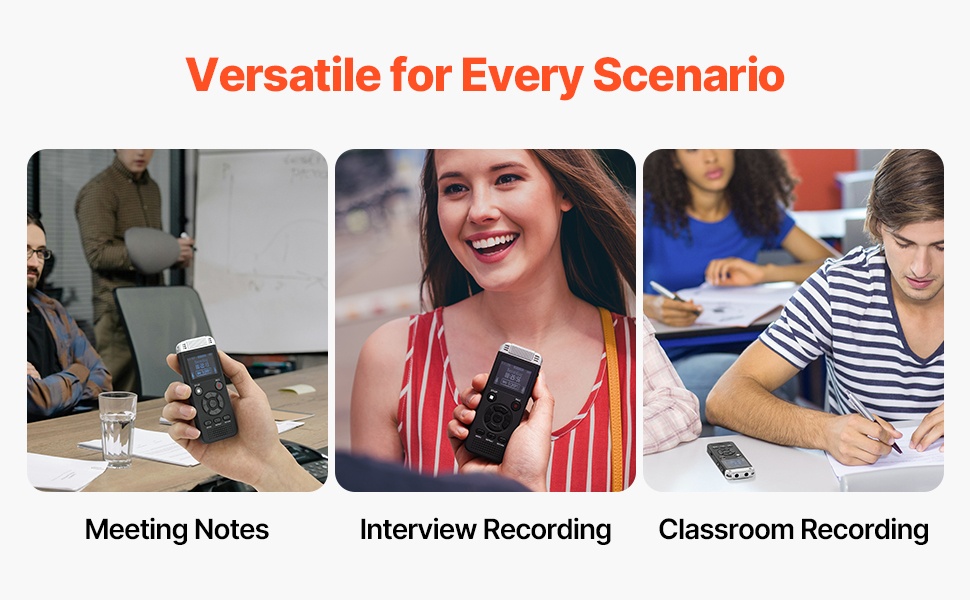 Monipuoliset tallennustoiminnot