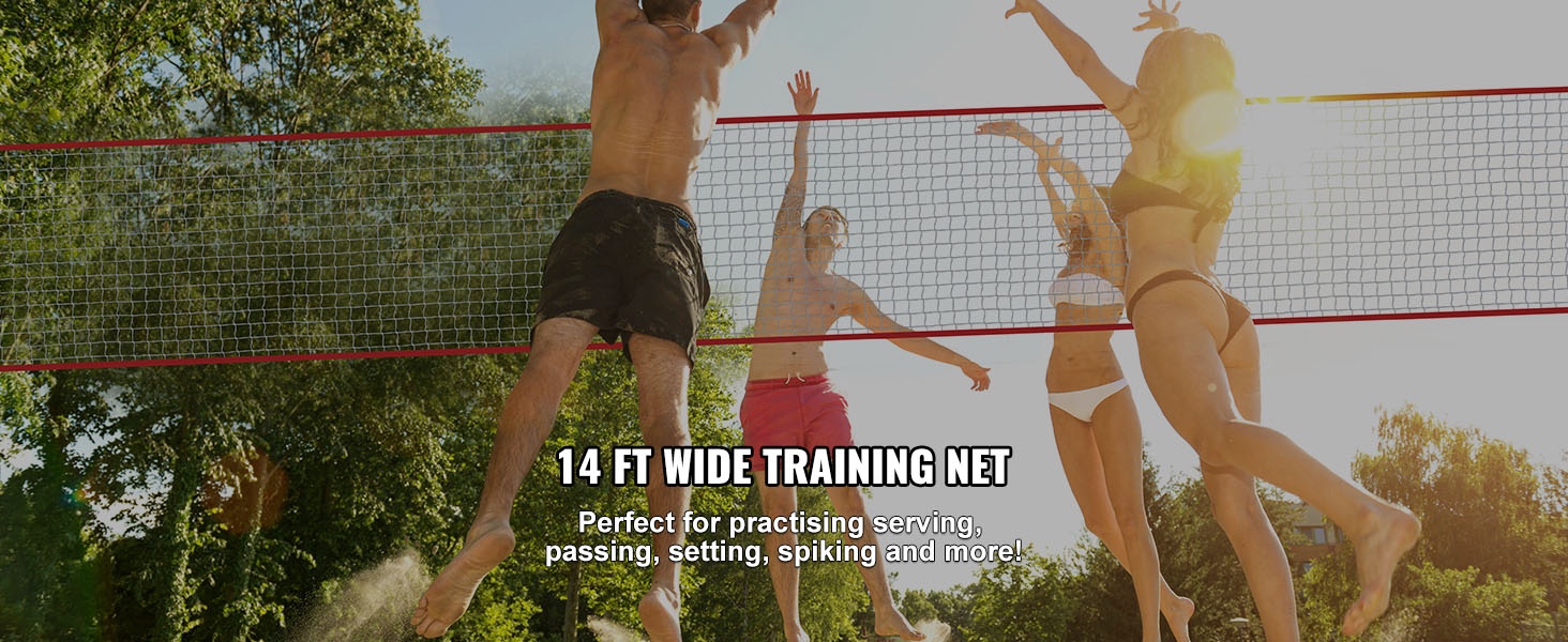 Kulmasäädettävä lentopallon harjoitusverkko