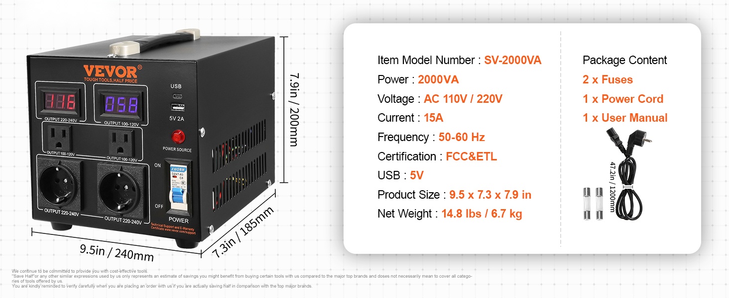 Tekniset tiedot kuva