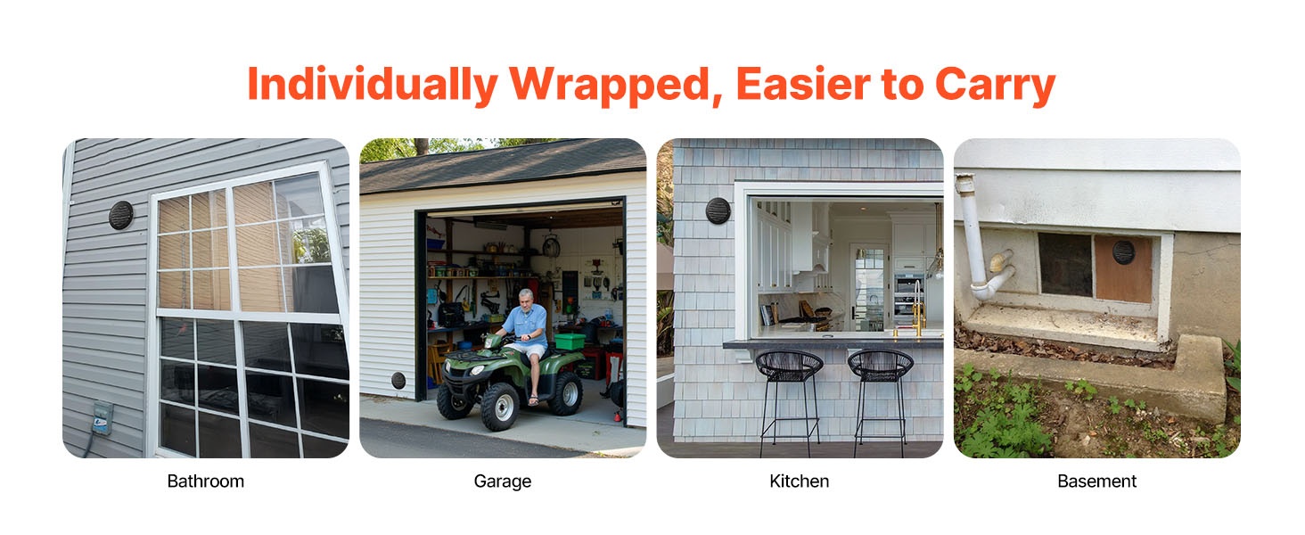 Käyttökohteet kodin eri tiloissa