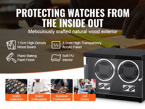 Kellonpyörittäjän ulkopinta