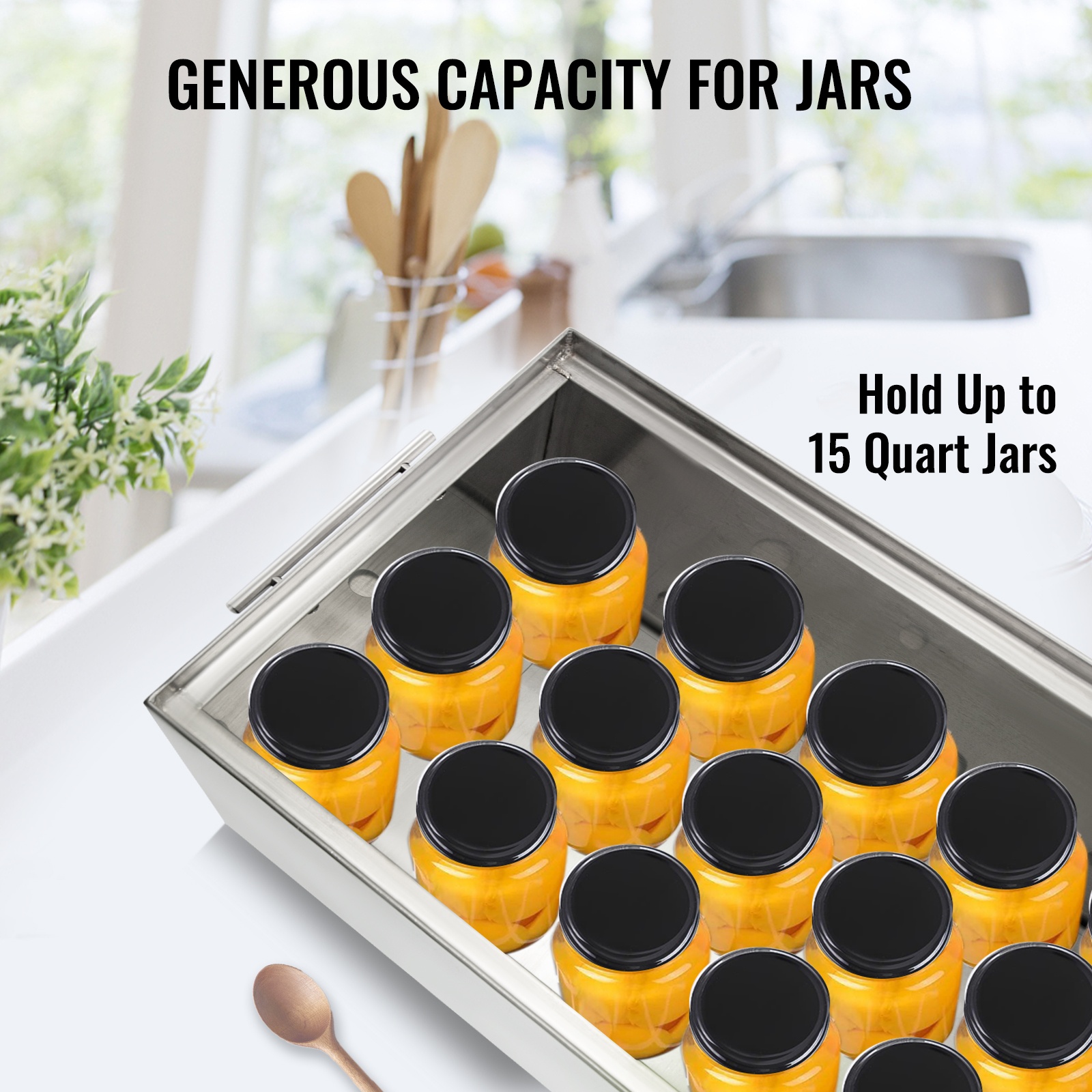 Tilaa 15 quart-purkille