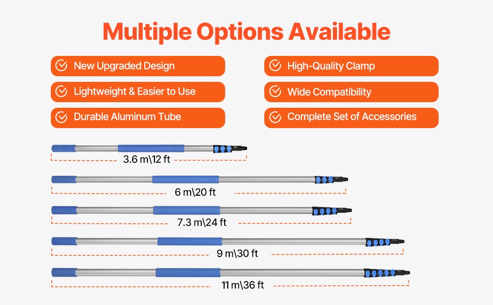 Pikaliittimet ja 20 m letku