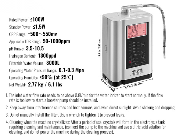 Vesionisaattorin sijoitus keittiössä