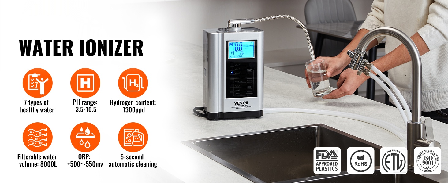 Vesionisaattori etunäkymä