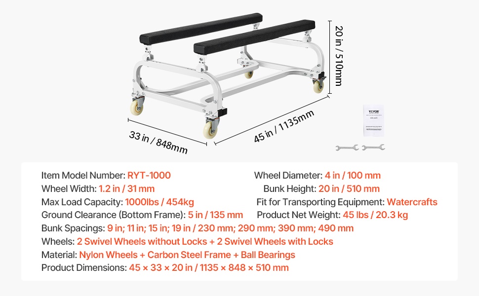 Vesikulkuneuvon vaunu käytössä