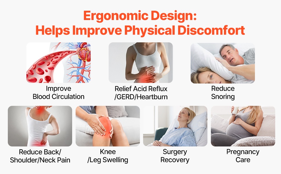 Kiilatyyny helpottamaan kuorsausta ja refluksia