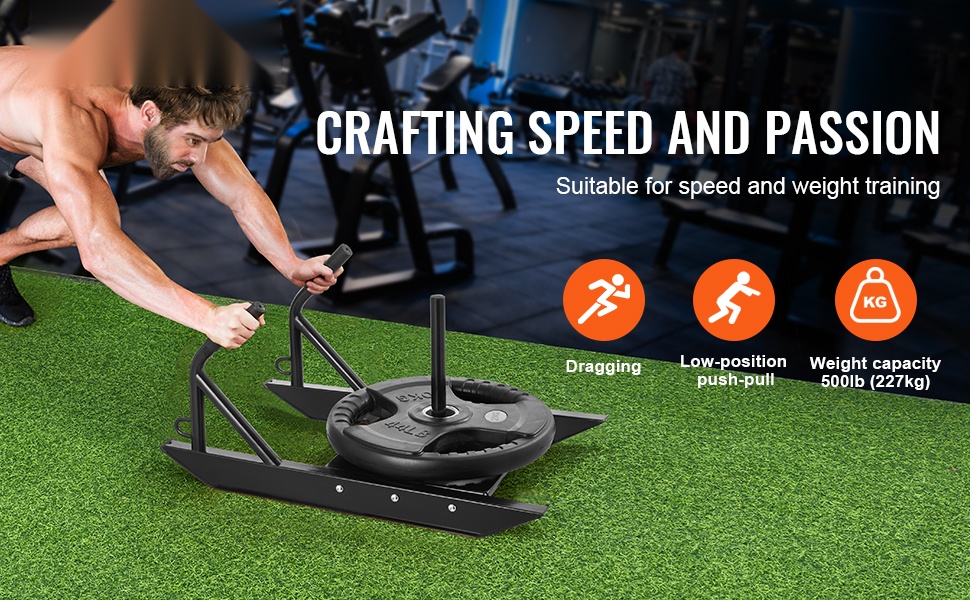 Voimaharjoittelukelkka yleiskuva