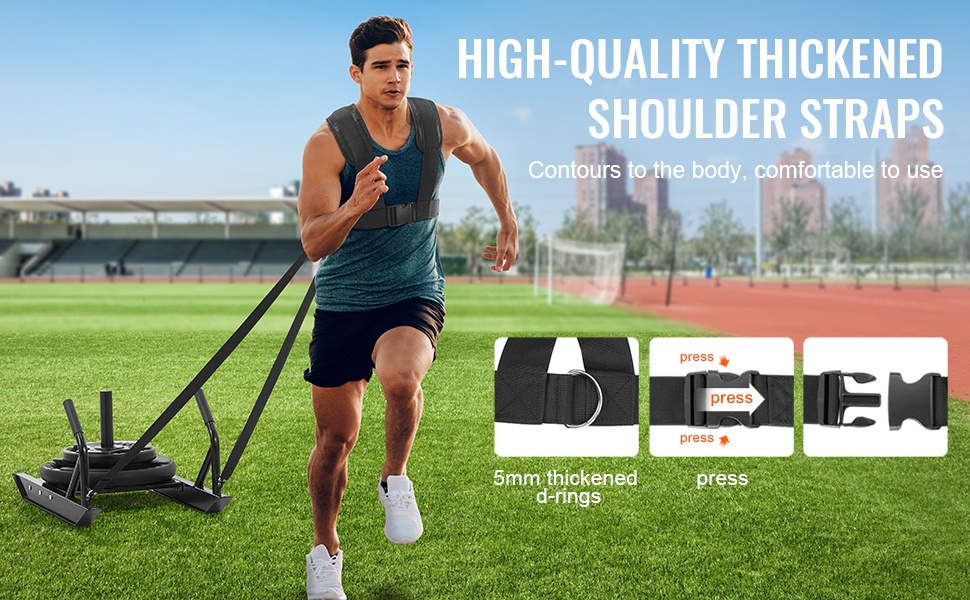 Voimakelkan olkahihnat ja D-renkaat