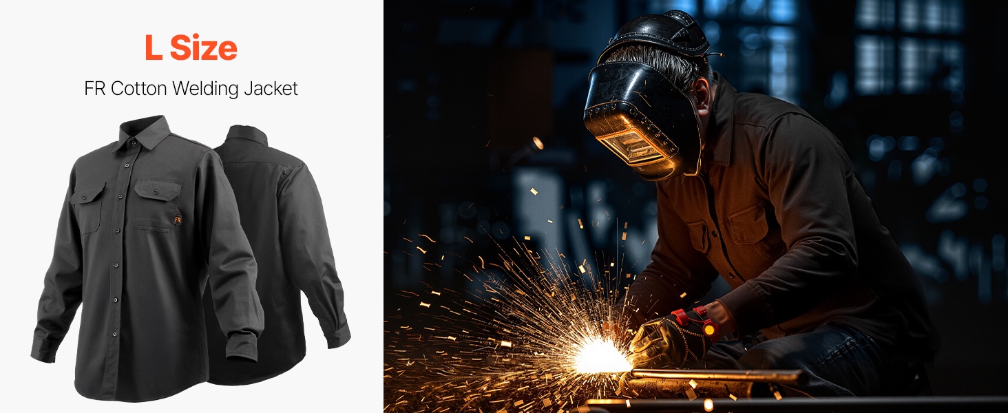 Hitsaustakki edestä