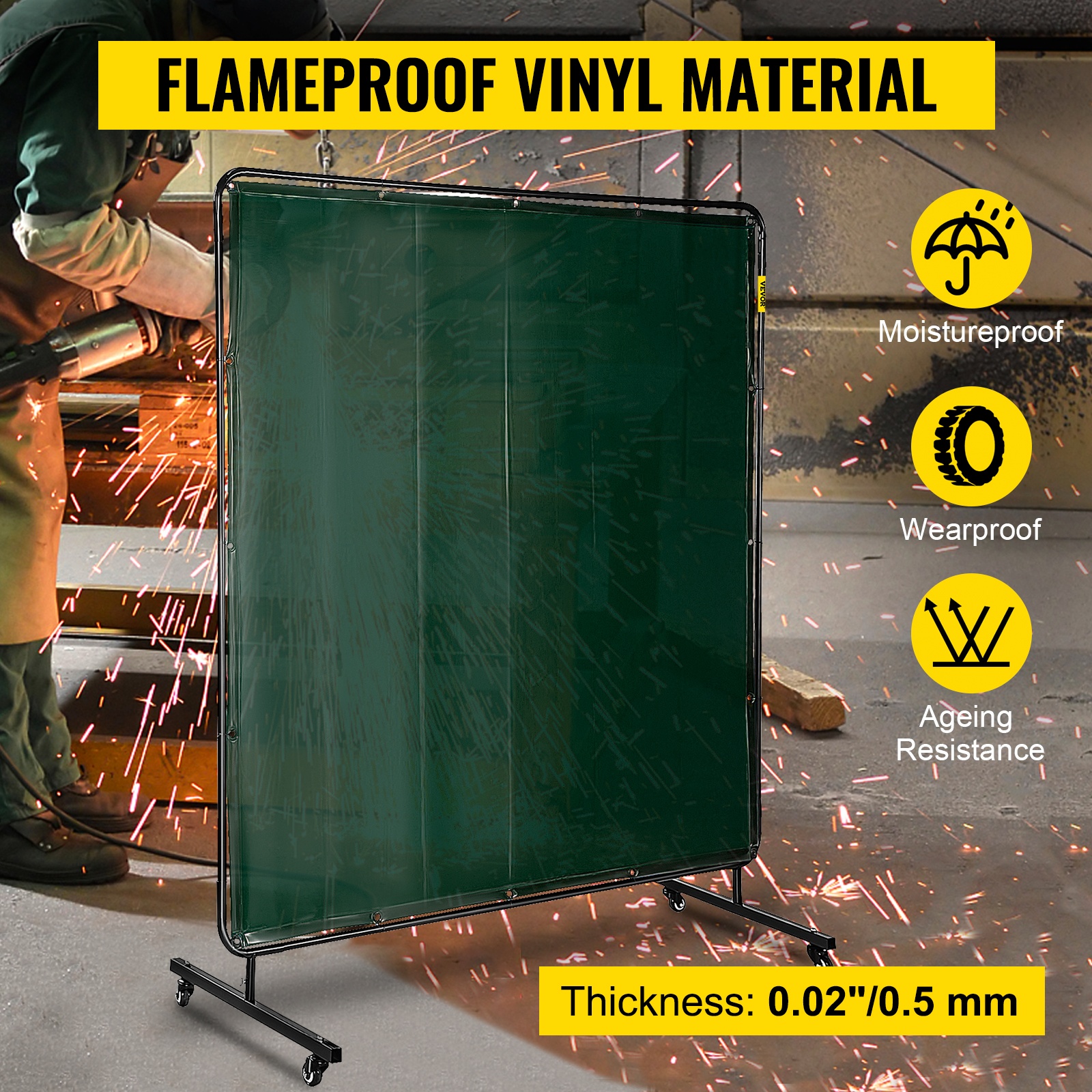 Liekinkestävä vinyyli