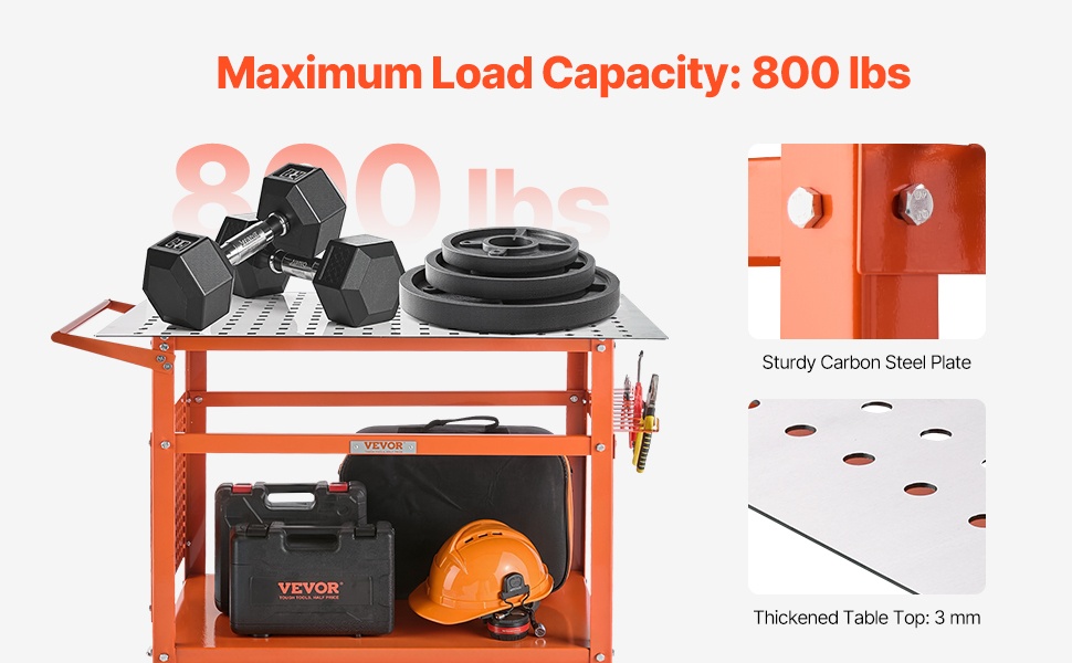 Hitsauspöydän hiiliteräspöytälevy