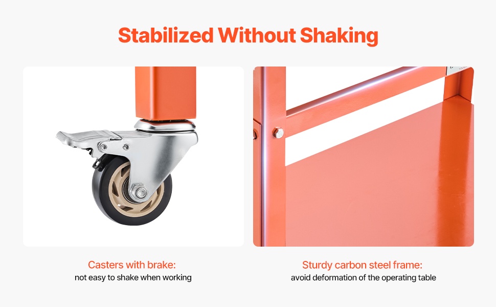 Hitsauspöydän tukeva runko