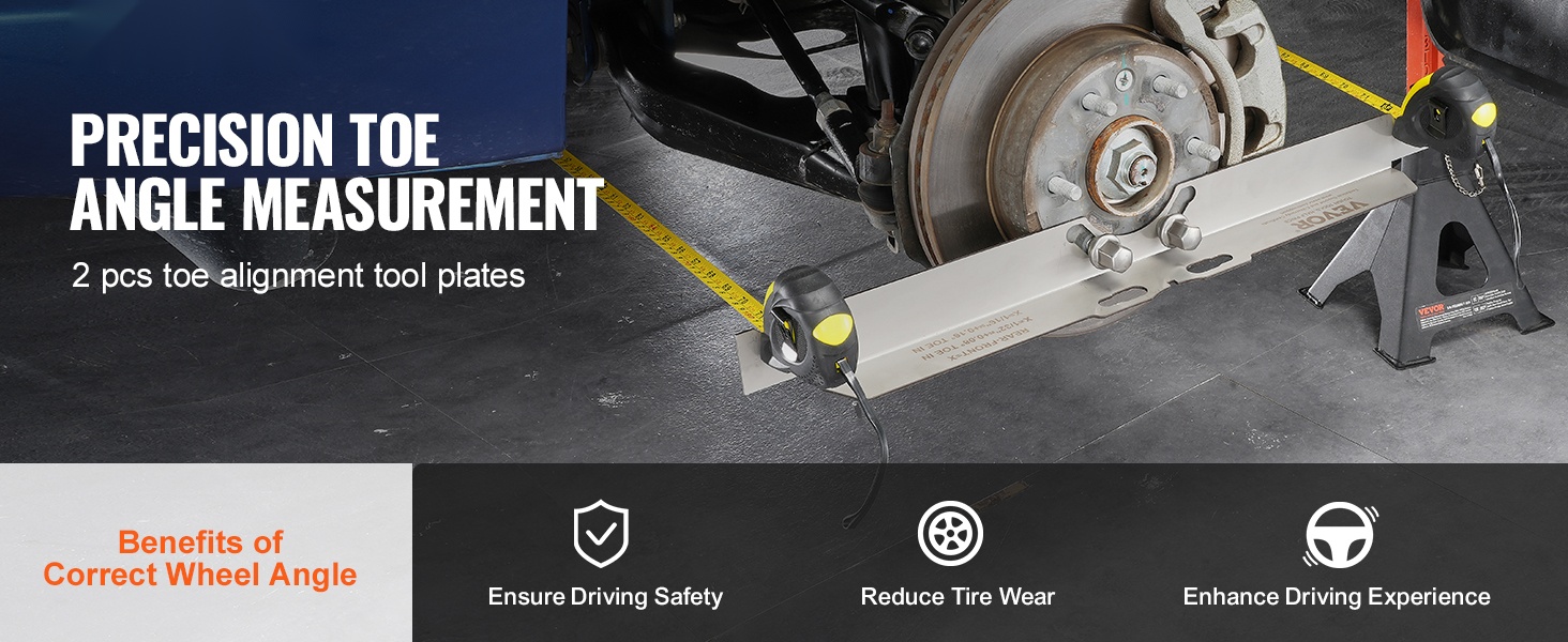 Pyörän aurauskulman mittauslevyt