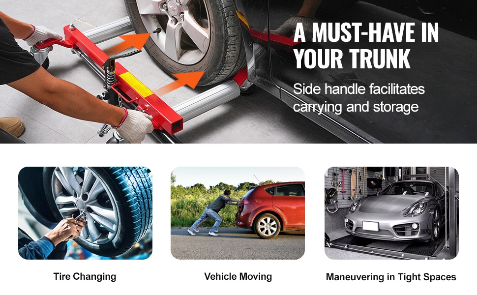 Poljinkäyttöinen ajoneuvonostin