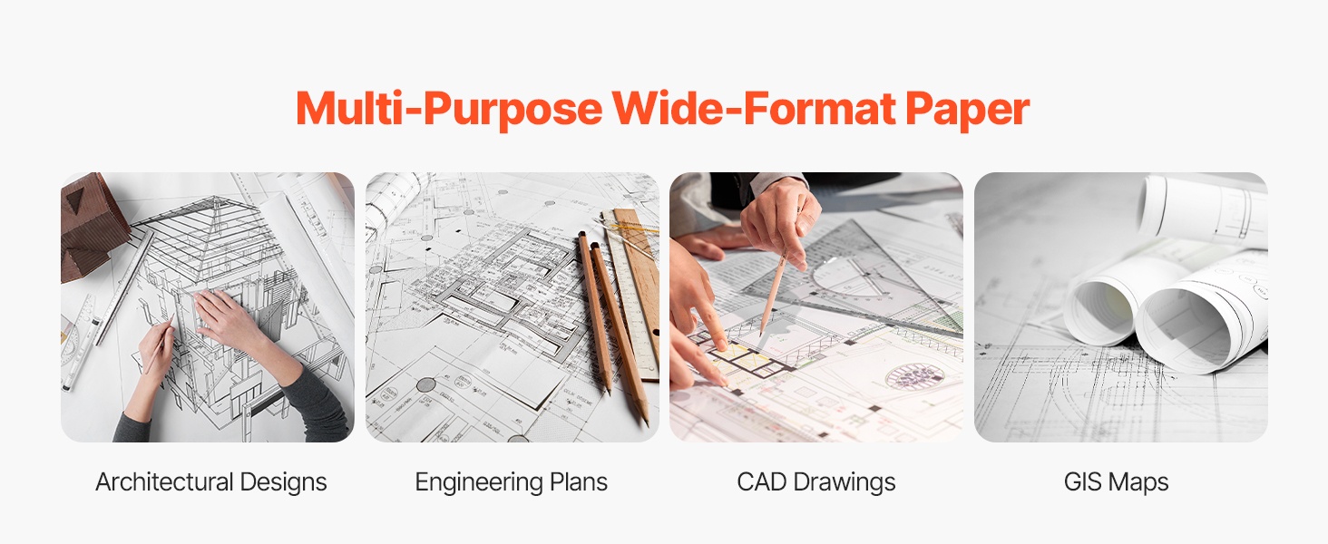 Soveltuu arkkitehti- ja insinööripiirustuksiin
