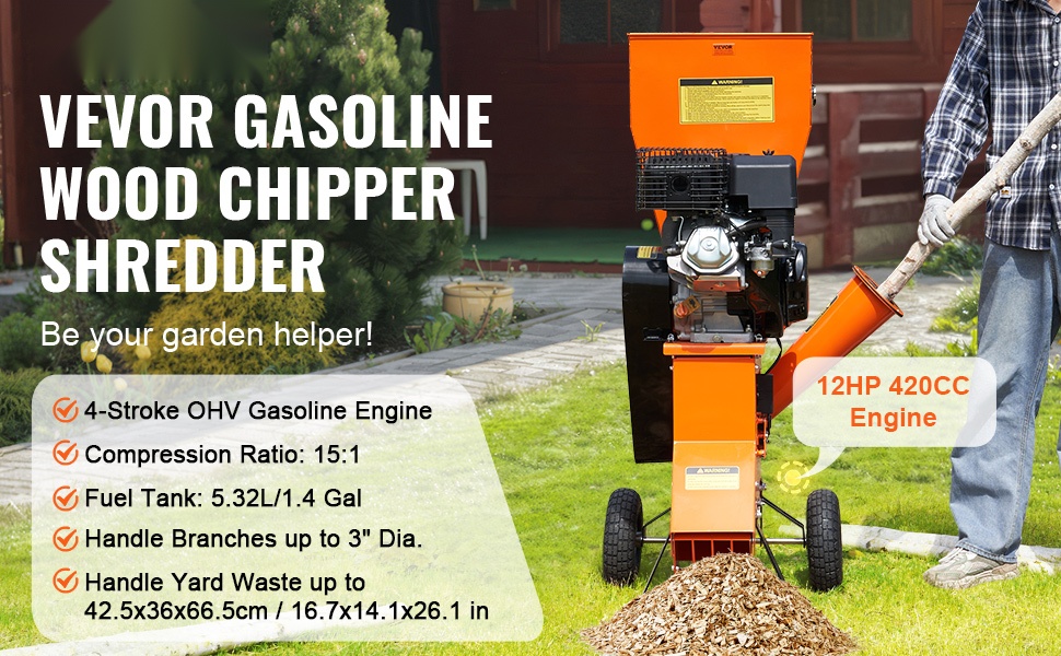 Puuhake- ja silppurilaite yleiskuva