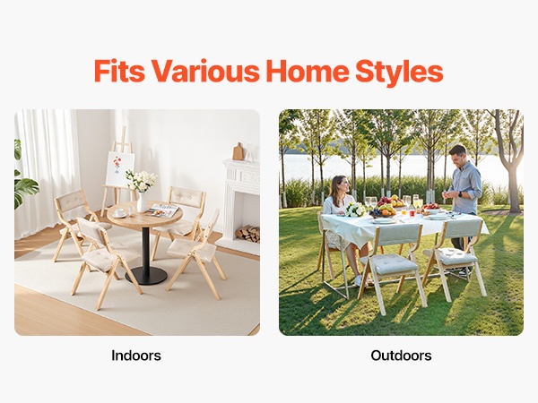 Puutuolit olohuoneessa