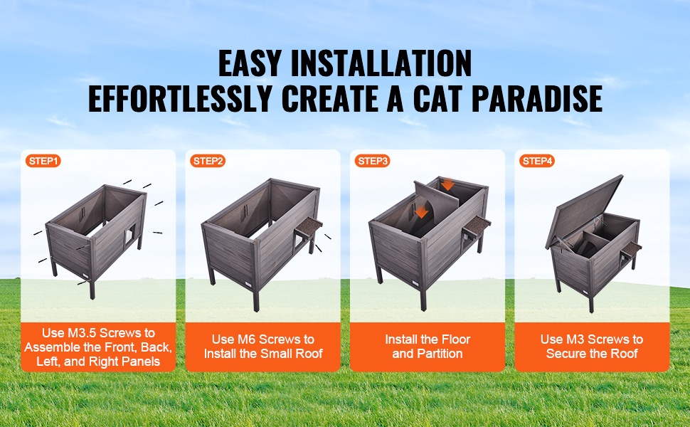 Helppo asennus esiporatuilla rei’illä