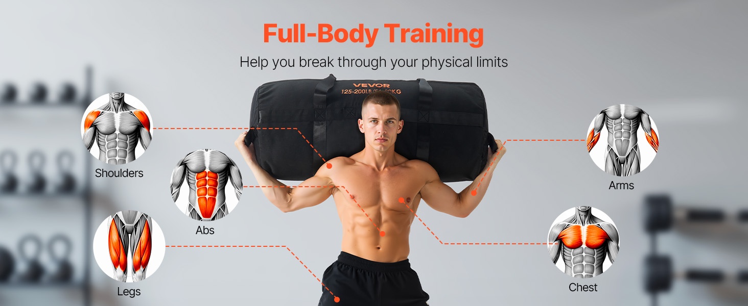 Harjoitusliikkeitä koko keholle hiekkasäkillä